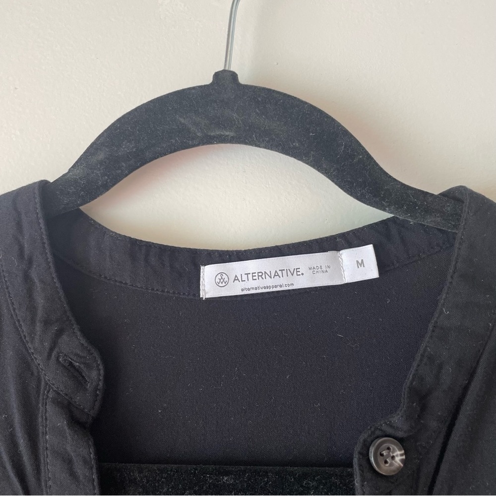Alternative Apparel Black Button Down - image 2